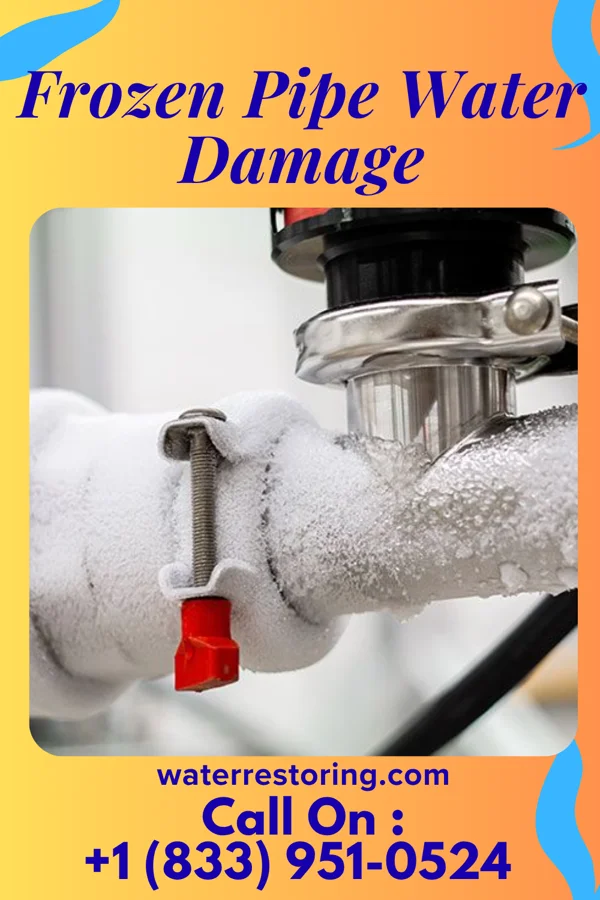 Frozen Pipe Water Damage in Victor, IA